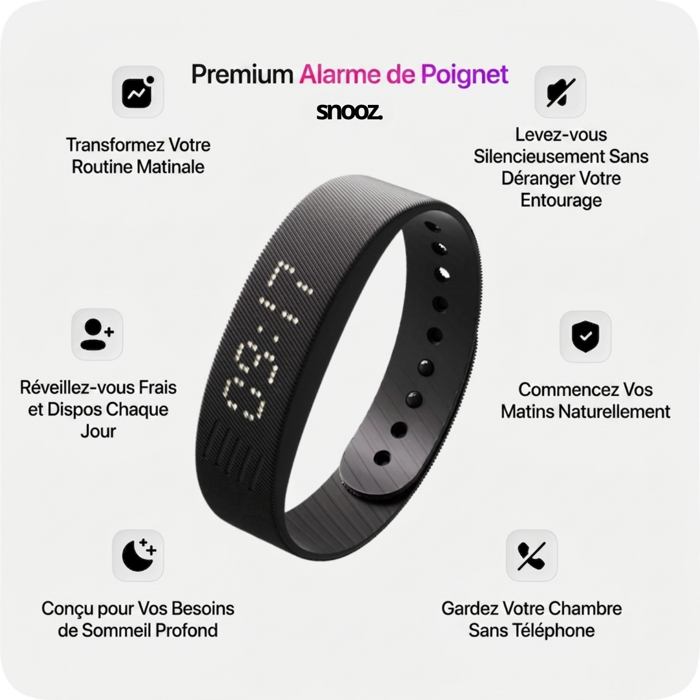 Alarme vibrante Arc